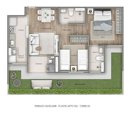 Imagem 16 de 17 de Apartamento À Venda No Bairro Paraíso Do Morumbi - São Paulo/sp - O-18679-31155