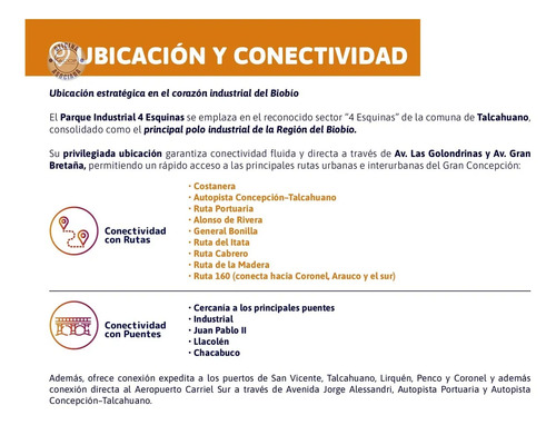 Lotes En Parque Industrial - 4 Esquinas