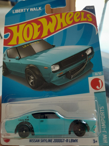 Hot Wheels Nissan Skyline 2000gt-r Lbwk 2022