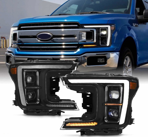 Faros Full Led Tipo 2021-2022 Ford Lobo F150 2018 2019 2020