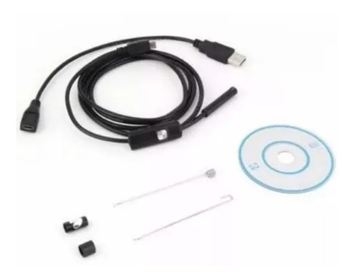 Cable 5 Metros Cámara Endoscopio Usb, Pc Y Android Luces Led