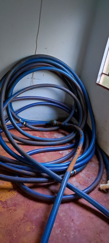 Motobomba Escorvante Zmax +mangueira Espiral De 60 Metros (Usado)