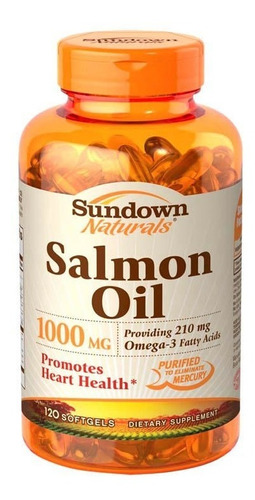 Salmón Oil 1000mg Aceite De Salmón Omega 3