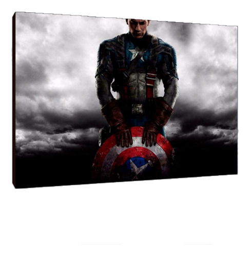 Cuadros Poster Superheroes Capitan America Xl 33x48 (pam(2))