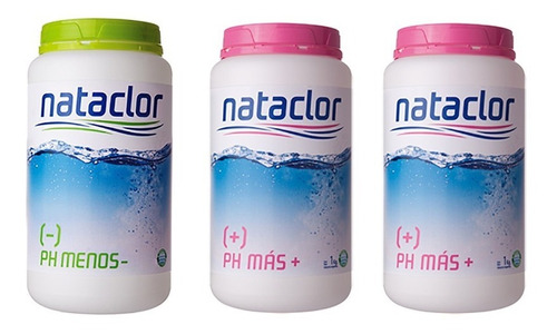 Combo Regulador De Ph 2 Kg Ph+ + 2 Kg Ph- Nataclor Cs5815