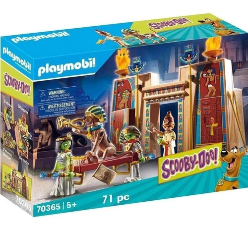 Playmobil Scooby Doo! Aventura Com Monstros No Egito Sunny