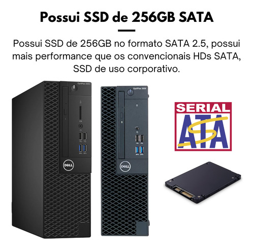 Computador Pc Barato Automação Pdv Bar Estudo Mercado 3050sf (Recondicionado)