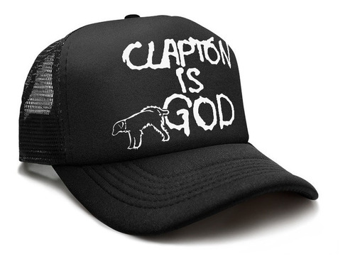 Gorra Trucker Eric Clapton Is God Rock #god