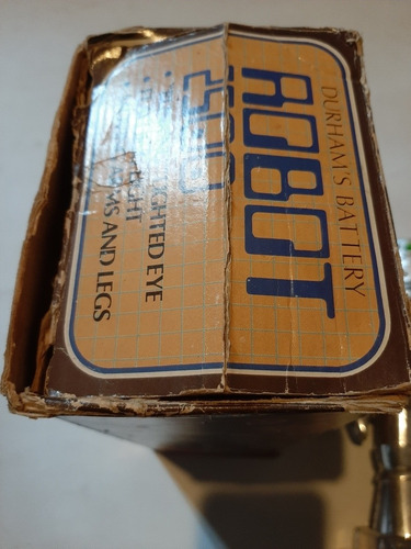 Robot 2500 Con Caja Funcionando Años 70s
