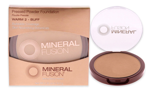 Base De Maquillaje En Polvo Prensada 02 Warm De Mineral Fusi