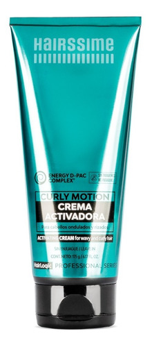 Hairssime Curly Motion Crema Activadora Rulos Ondas 175gr 3c