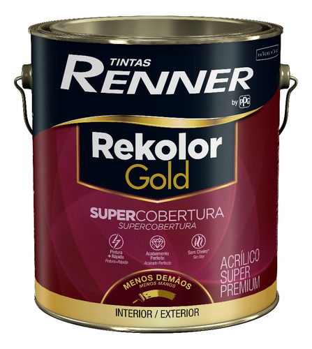 Pintura Rekolor Gold Super Cobertura- Megacolor