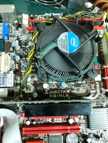 Combo Board Biostar H61 + Intel Xeon + Nvidia 2gb + 16gb Ram (Usado)