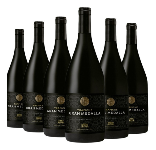 Vino Trapiche Gran Medalla Pinot Noir Caja X 6 X 750ml.