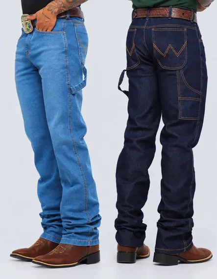 Kit 2 Calça Country Muladeira Carpinteira Masculina Rodeios
