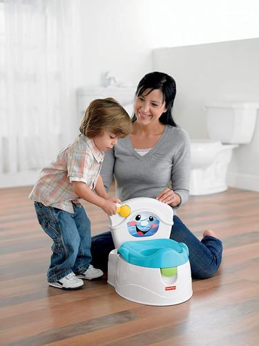 Aprende A Tirar El Inodoro De Potty Fisher-price Con Sonido,