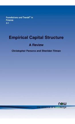 Libro Empirical Capital Structure : A Review - Christophe...