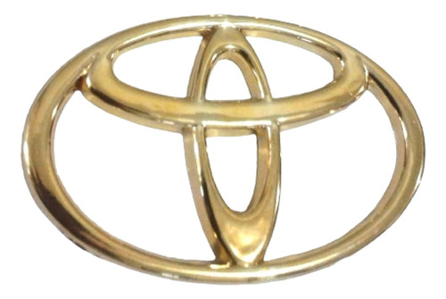 Emblema Logo Toyota Meru, Cammry, Prado, Forunner Dorado 