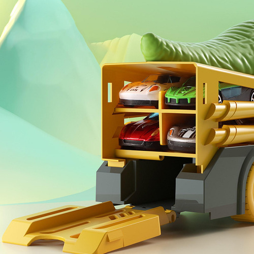 Coches Devoradores De Dinosaurios 6 Coches Pequeños