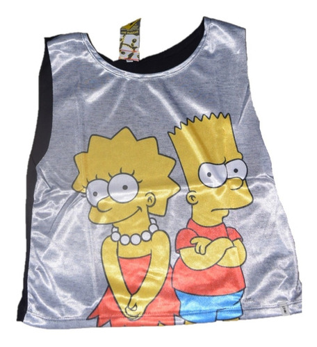 47 Street Musculosa Bart Lisa Simpsons Promo