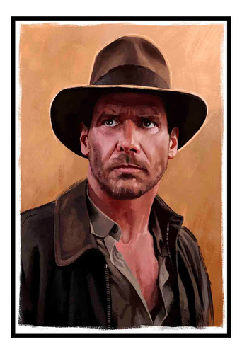 Cuadro Premium Poster 33x48cm Indiana Jones