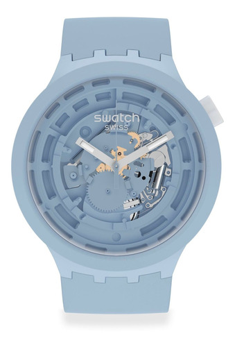 Reloj Swatch Bioceramic C-blue Sb03n100