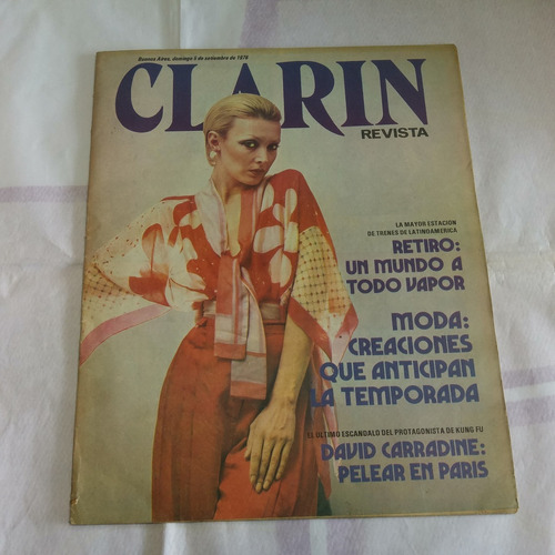 Revista Clarin David Carradine Kung Fu 