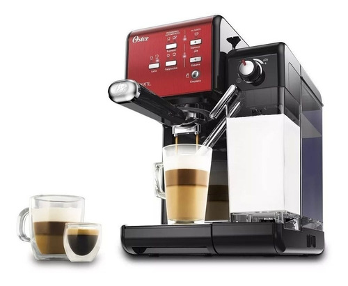 Cafetera Express Oster Prima Latte - Apta Cápsulas Nespresso