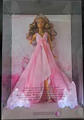 Barbie Signature Collection Fantasia De Cristal Rosa