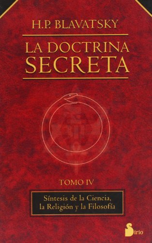 Libro Doctrina Secreta, La Tomo Iv R De H. P. Blavatsky  Edi