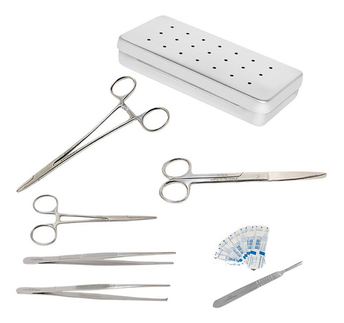 Kit Anatomia Para Dissec Universitário Porta Ag E Mosquito