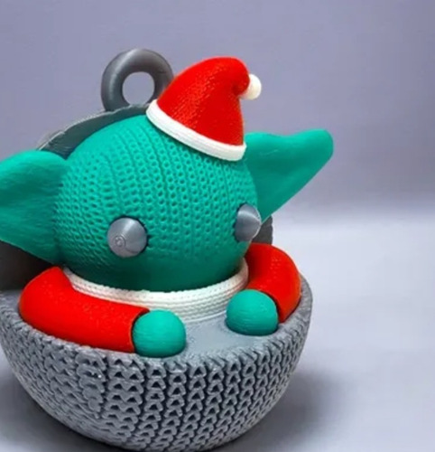 Esferas De Navidad Grogu Baby Yoda Star Wars