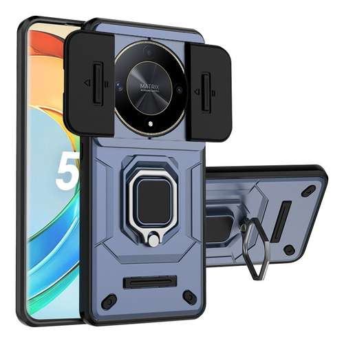 For Honor Magic6 Lite 5g Sliding Lens Cover Hard Back Case