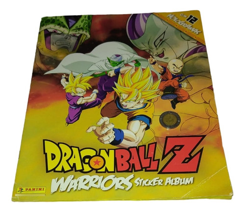 Album Dragón Ball Z Warriors Panini Con 73 De 157 Estampas