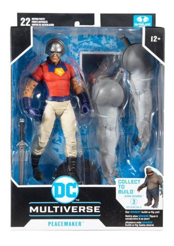Peacemaker Suicide Squad Ctb King Shark Mcfarlane Dc