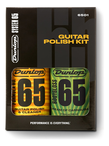 Kit De Polish Dunlop 6501 Formula 65 Para Guitarra
