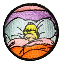 Comprar Aplique Bordado Homero Simpson Soy Un Pastelito Parche