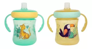 Kit 2 Copos Anti Vazamento Infantil 207ml The First Years