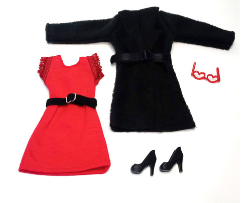 Ropa Barbi Conjunto Artesanal Mod. 4