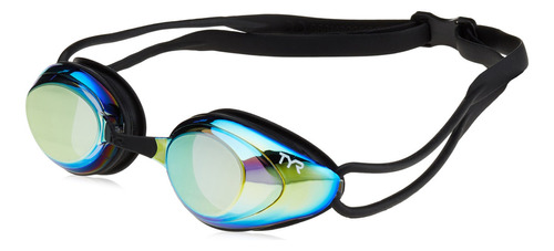 Óculos De Natação Adulto Racing Mirrored Tyr Blackhawk