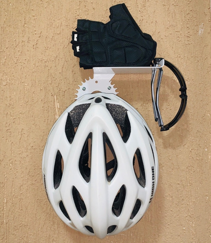 Imagem 3 de 10 de Suporte De Parede Articulado Para Bicicleta + Sup Acessórios
