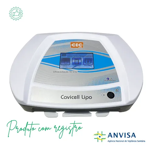Cavicell Lipo Lipocavitação 40khz 26w Táctil Cecbra Fábrica