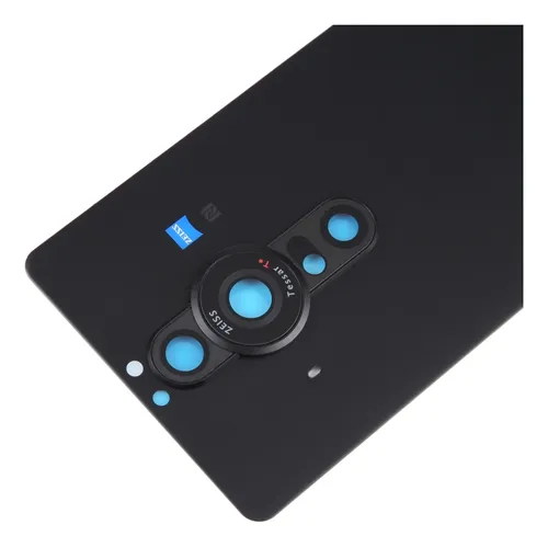 Tapa De Batería Negra Con Lente De Cámara Para Sony Xperia P