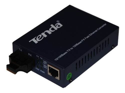 Conversor Fibra Multimodo Optical Tenda Ter850s Red Media