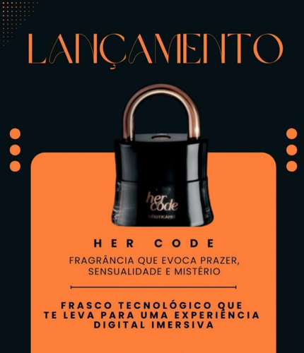 Her Code Eua De Parfum O Boticário 50 Ml