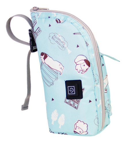 Bolsa Para Biberón Infantil, Calentador De Biberón De Azul