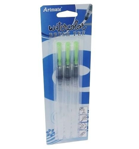 Artmate Set Pincel Recargable Waterbrush Pen X3 F/m/l