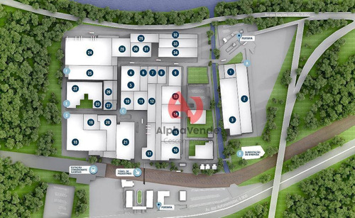 Galpão Comercial Para Locação, Km 18, Osasco.-conominio Busines Park Osasco - Ga0645