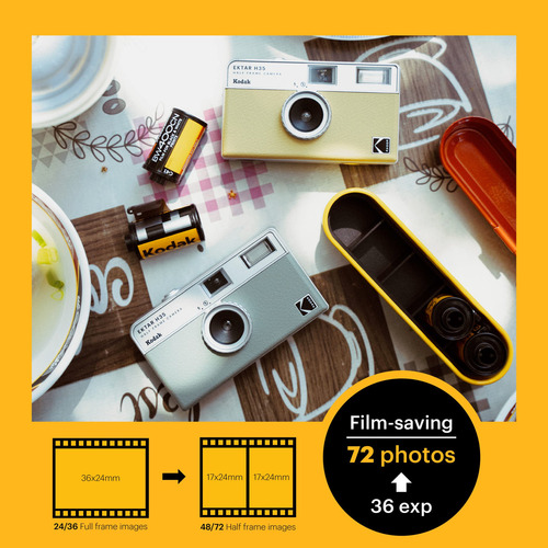 Kodak Ektar H35 Brown Compact Analog Camera