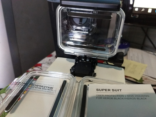 Super Suit Original Go Pro Hero 5 Ou 6 Black Aadiv-001 Nova